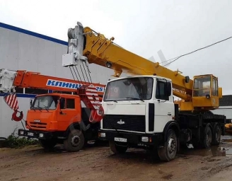 Аренда автокрана 25 тонн стрела 28 метров в Березовском