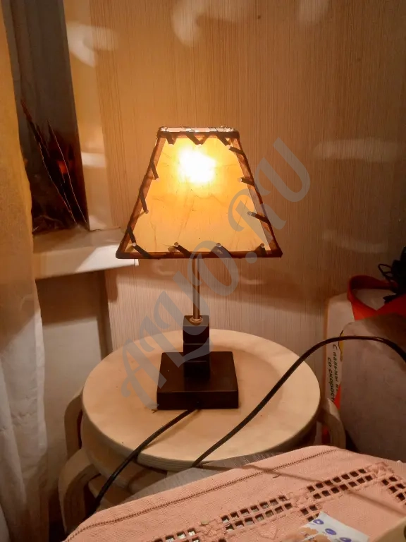 настольная лампа винтажная
