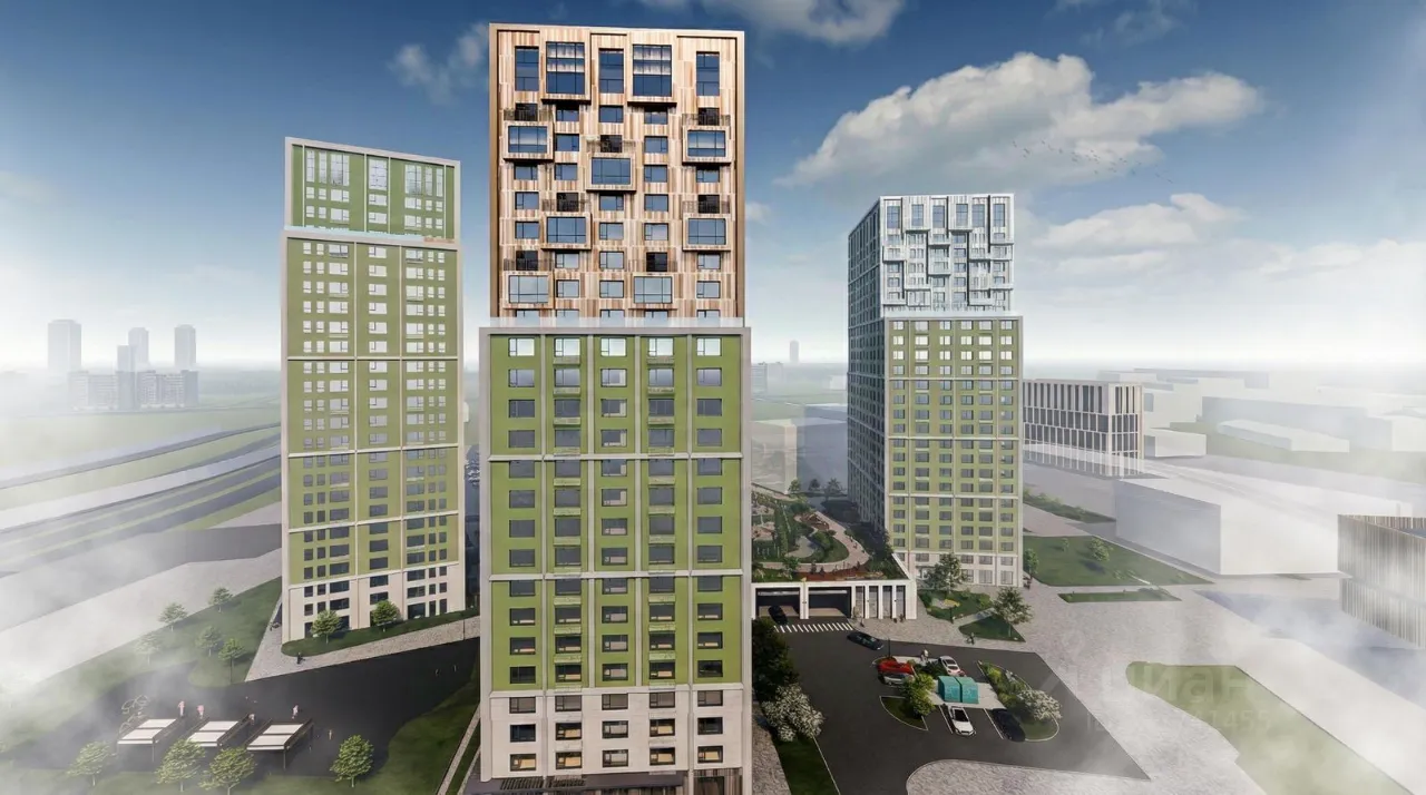 1-к кв. Свердловская область, Екатеринбург тракт Сибирский, 16 (45.52 м²)