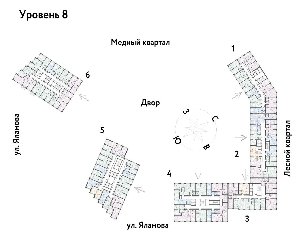 2-к кв. Свердловская область, Екатеринбург Сибирский мкр, Жилой комплекс Сибирский сад,  (38.53 м²)