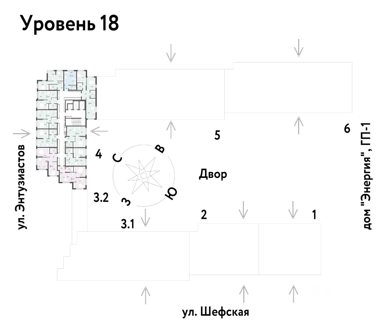 2-к кв. Свердловская область, Екатеринбург ул. Шефская, 28А (35.29 м²)