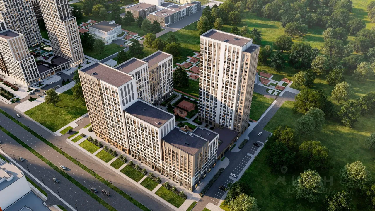 2-к кв. Свердловская область, Екатеринбург Академический мкр, 3-й кв-л, (61.36 м²)