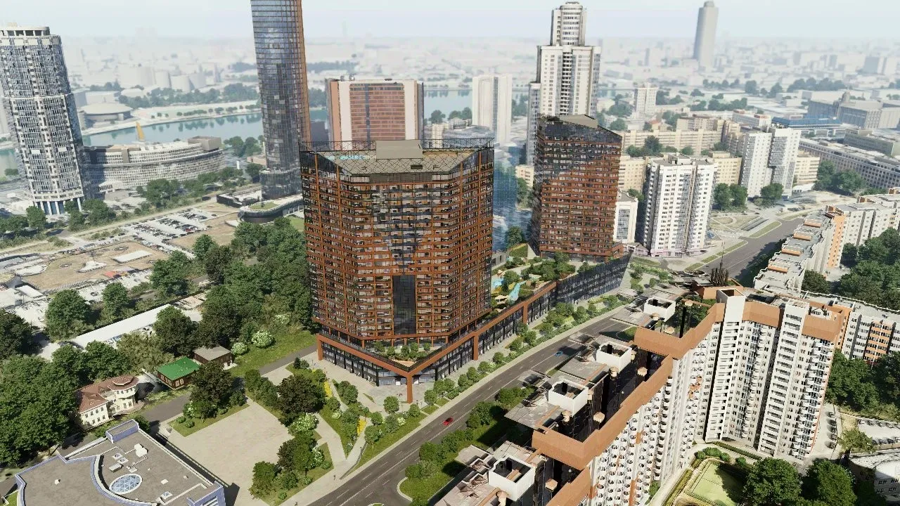 3-к кв. Свердловская область, Екатеринбург ул. Маршала Жукова, 16 (97.46 м²)