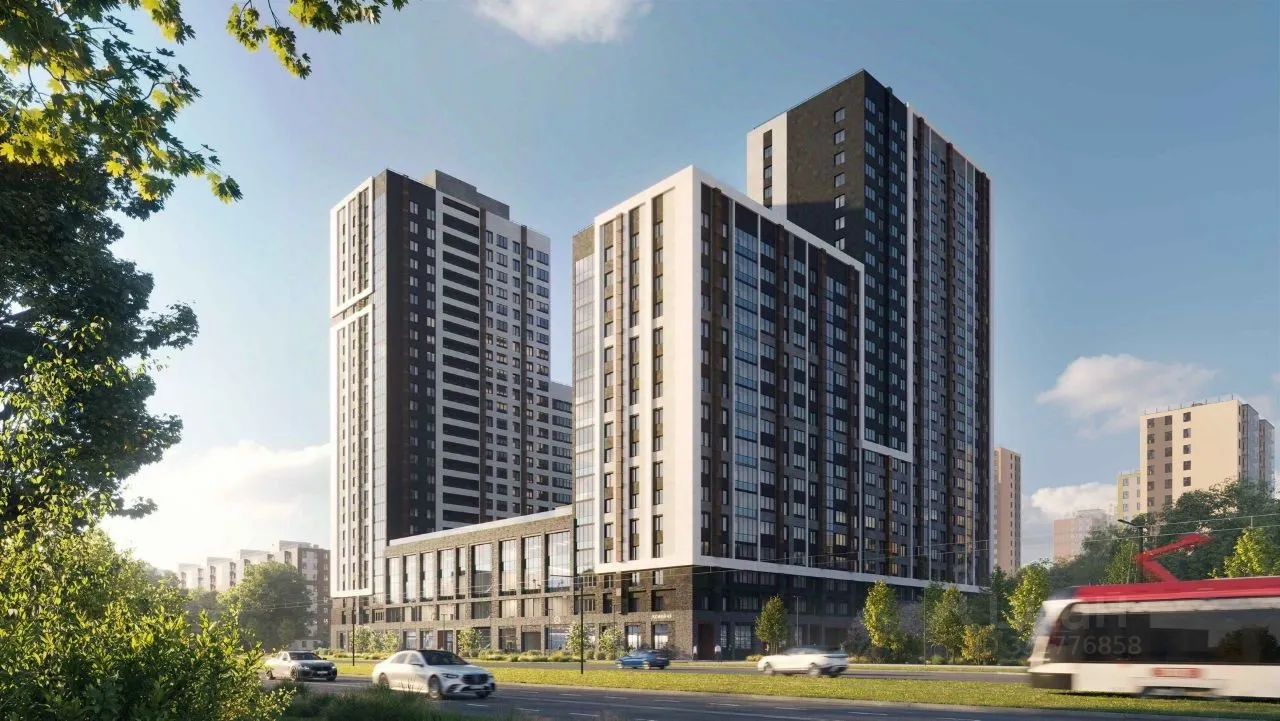 1-к кв. Свердловская область, Екатеринбург ул. Сварщиков (32.7 м²)