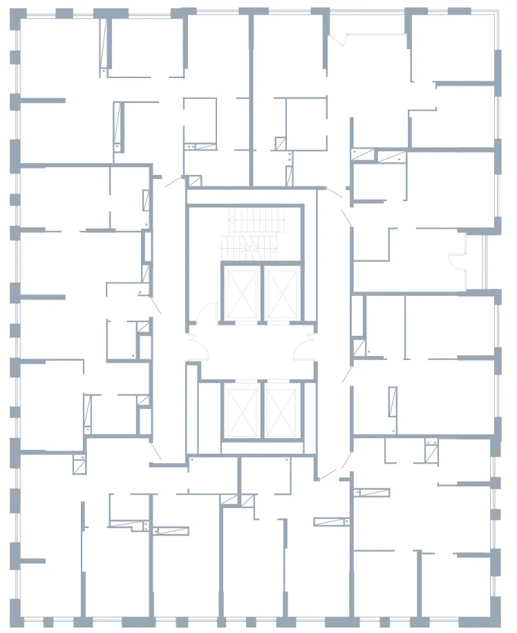 2-к кв. Свердловская область, Екатеринбург тракт Сибирский, 24Д (42.3 м²)
