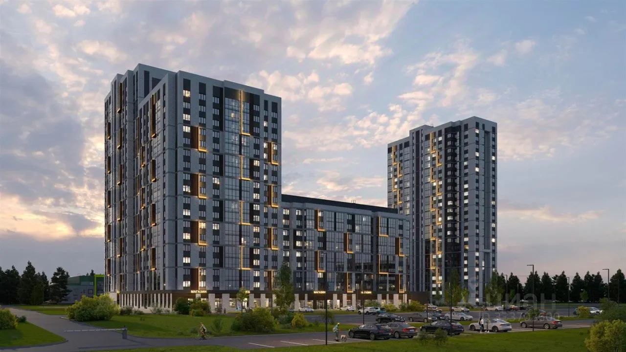 Студия Свердловская область, Екатеринбург ул. Щербакова, 154 (23.6 м²)