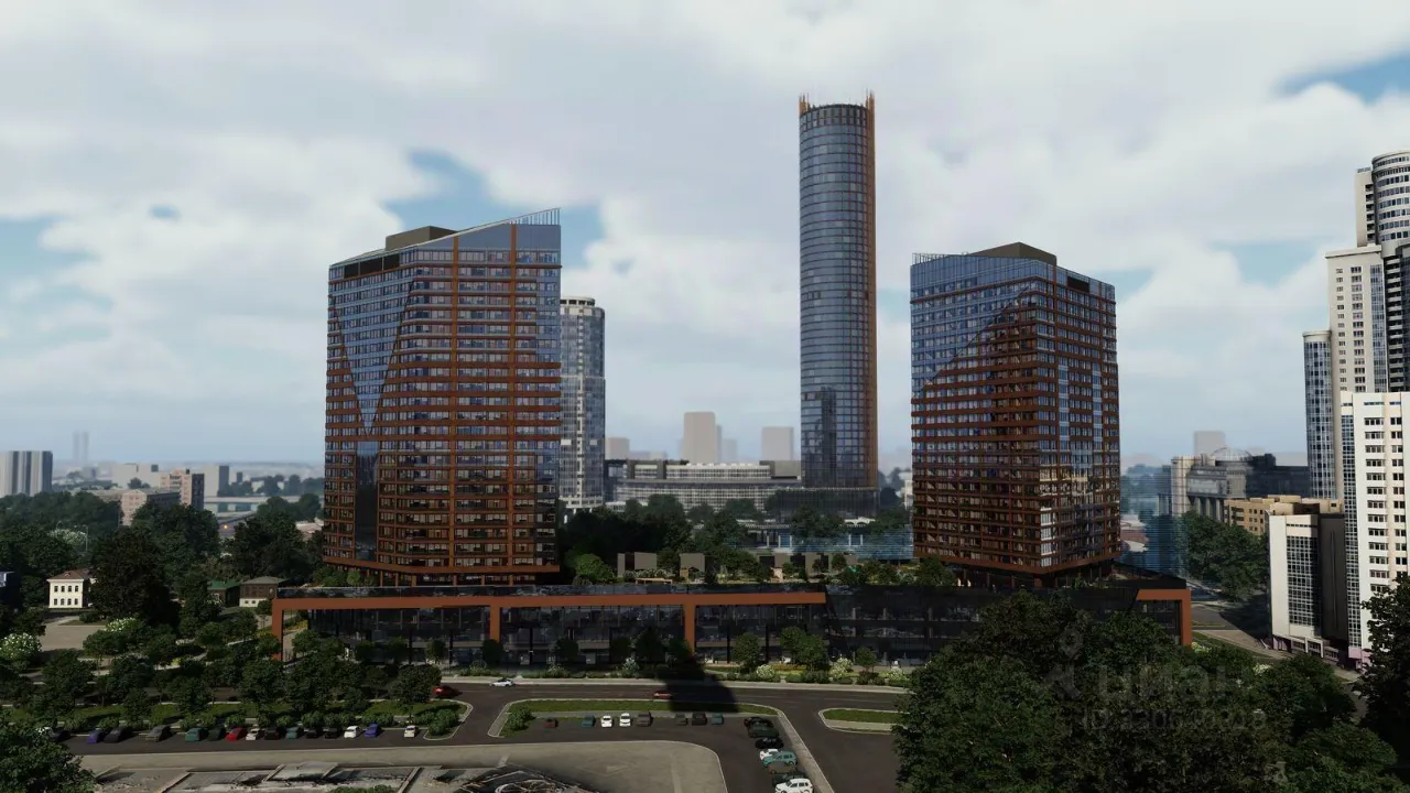 2-к кв. Свердловская область, Екатеринбург ул. Маршала Жукова, 16 (55.85 м²)