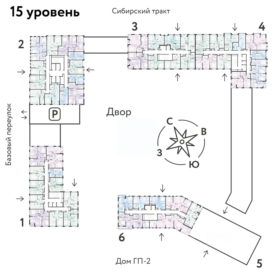 4-к кв. Свердловская область, Екатеринбург тракт Сибирский, 24А (68.3 м²)