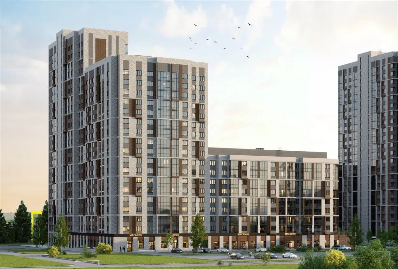 Студия Свердловская область, Екатеринбург ул. Щербакова, 154 (23.6 м²)