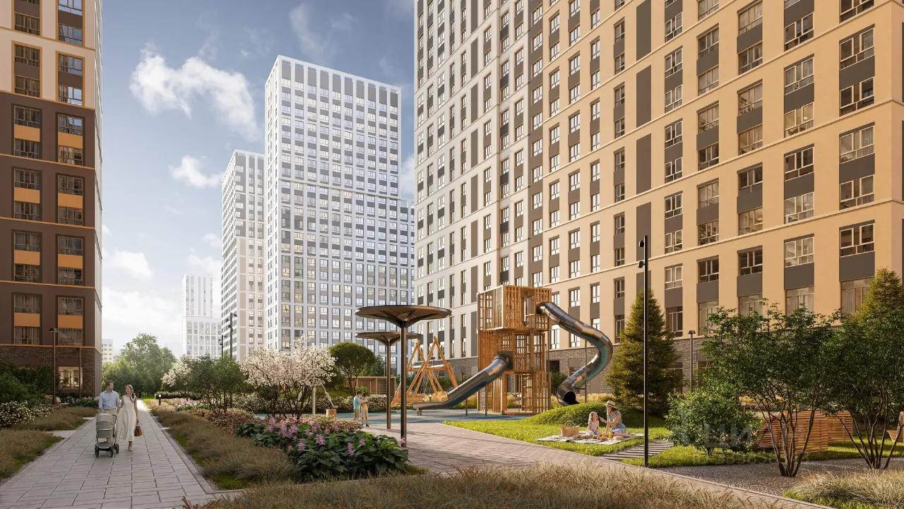 1-к кв. Свердловская область, Екатеринбург Академический мкр, 3-й кв-л,  (41.22 м²)
