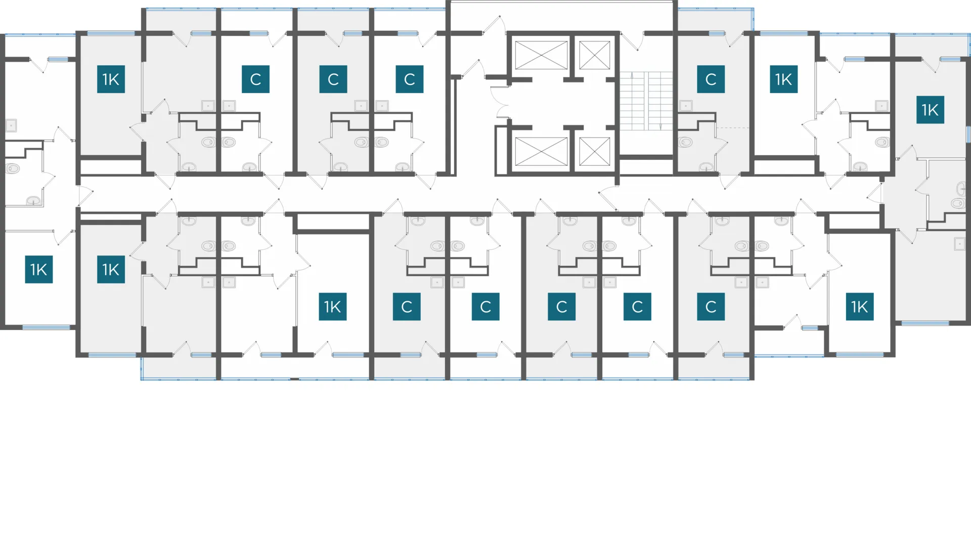 1-к кв. Свердловская область, Екатеринбург ул. Бокарева (38.9 м²)