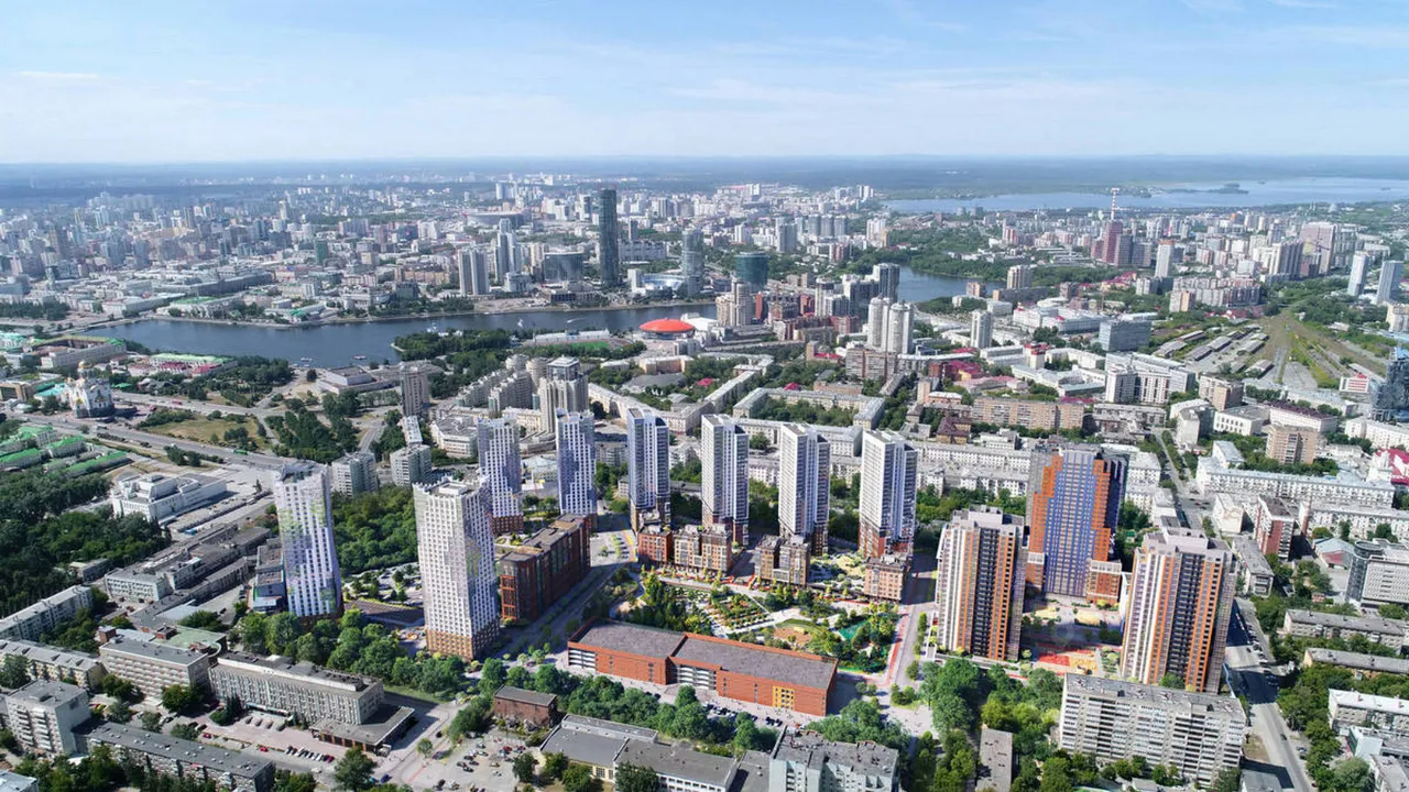 1-к кв. Свердловская область, Екатеринбург ул. Михаила Ананьева, 6 (55.6 м²)