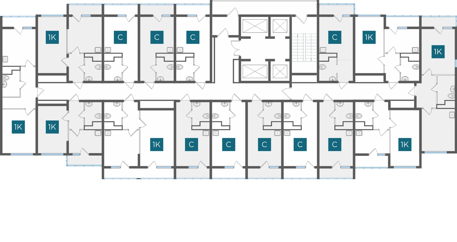 Студия Свердловская область, Екатеринбург ул. Бокарева (19.6 м²)
