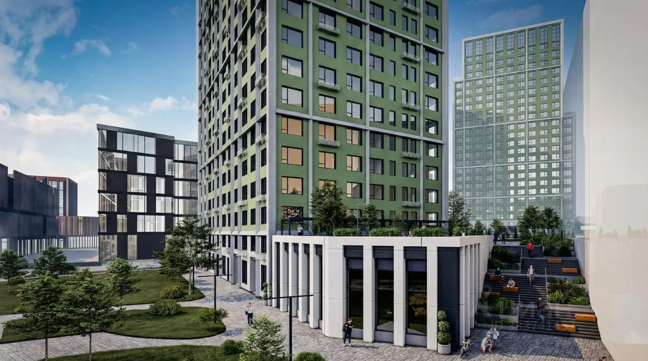 1-к кв. Свердловская область, Екатеринбург ул. Ивана Марина, 1 (67.47 м²)