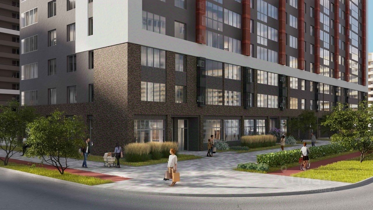 2-к кв. Свердловская область, Екатеринбург ул. Сварщиков (79.0 м²)