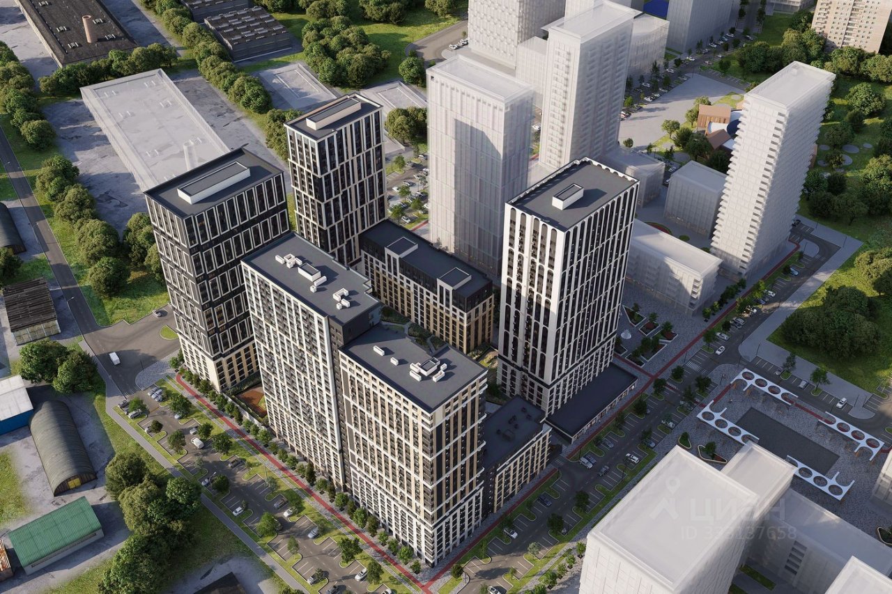 Студия Свердловская область, Екатеринбург ул. Монтерская (29.1 м²)