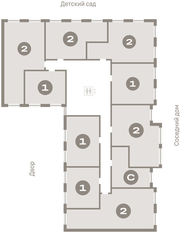 2-комнатная квартира: Екатеринбург, Торфяной переулок, 10 (54.4 м²)