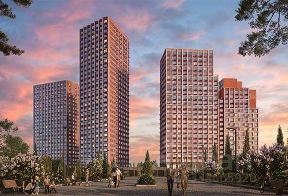 2-к кв. Свердловская область, Екатеринбург Сибирский мкр, Жилой комплекс Сибирский сад,  (38.53 м²)