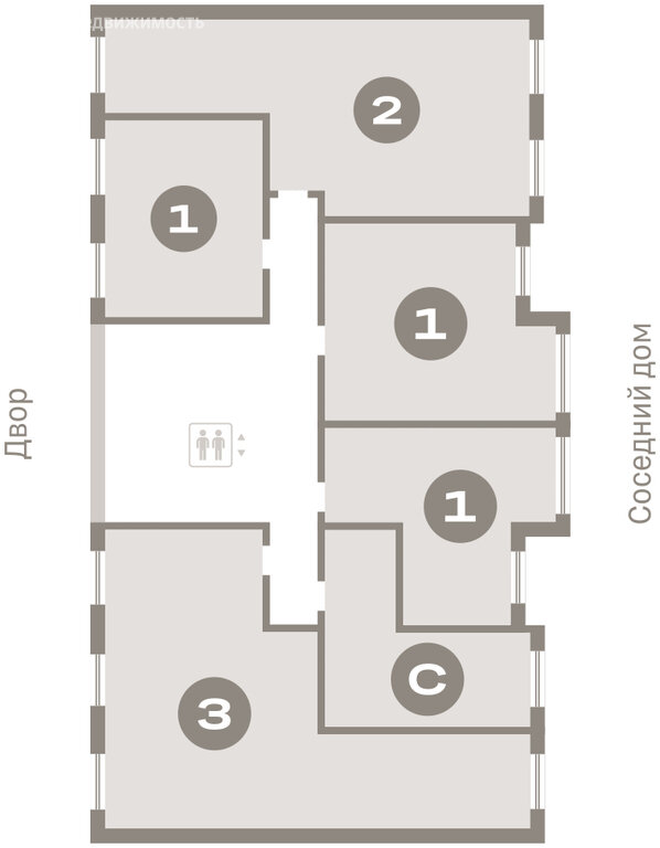 2-комнатная квартира: Екатеринбург, Торфяной переулок, 10 (69.8 м²)