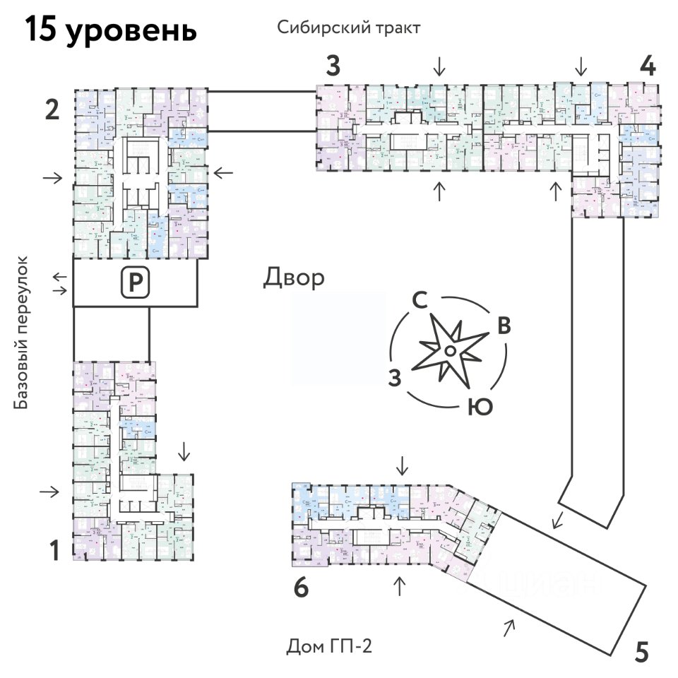 4-к кв. Свердловская область, Екатеринбург тракт Сибирский, 24А (68.3 м²)