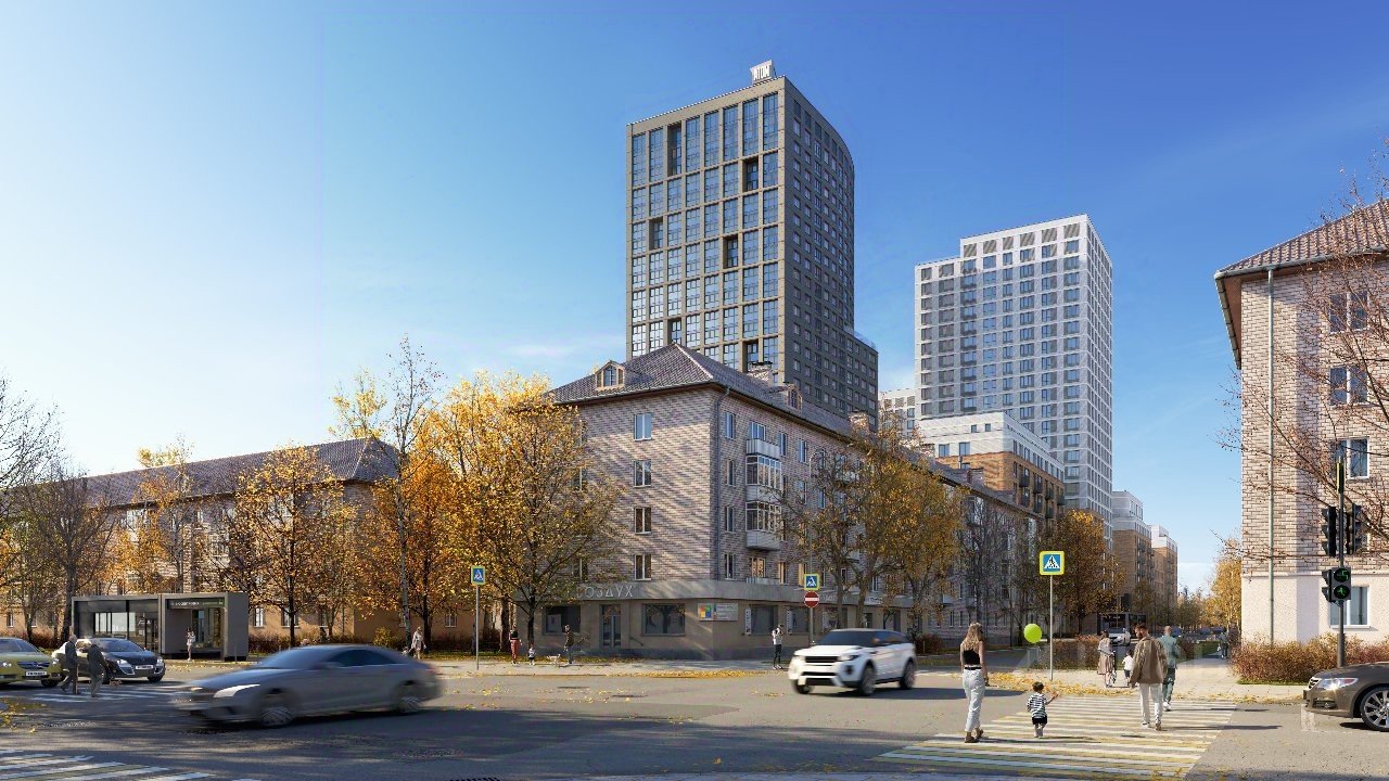 1-к кв. Свердловская область, Екатеринбург Втузгородок жилрайон, Жилыеы Наука и Искусство кв-л,  (40.66 м²)