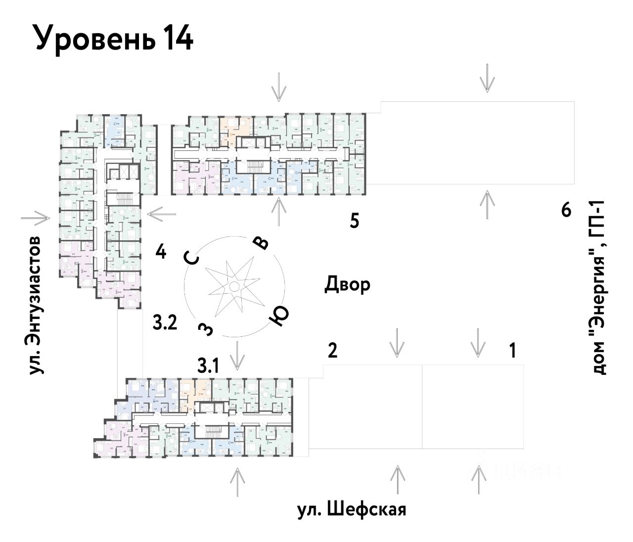 1-к кв. Свердловская область, Екатеринбург ул. Шефская, 28А (31.14 м²)