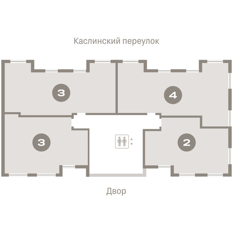 2-комнатная квартира: Екатеринбург, улица Гастелло, 18 (93.4 м²)