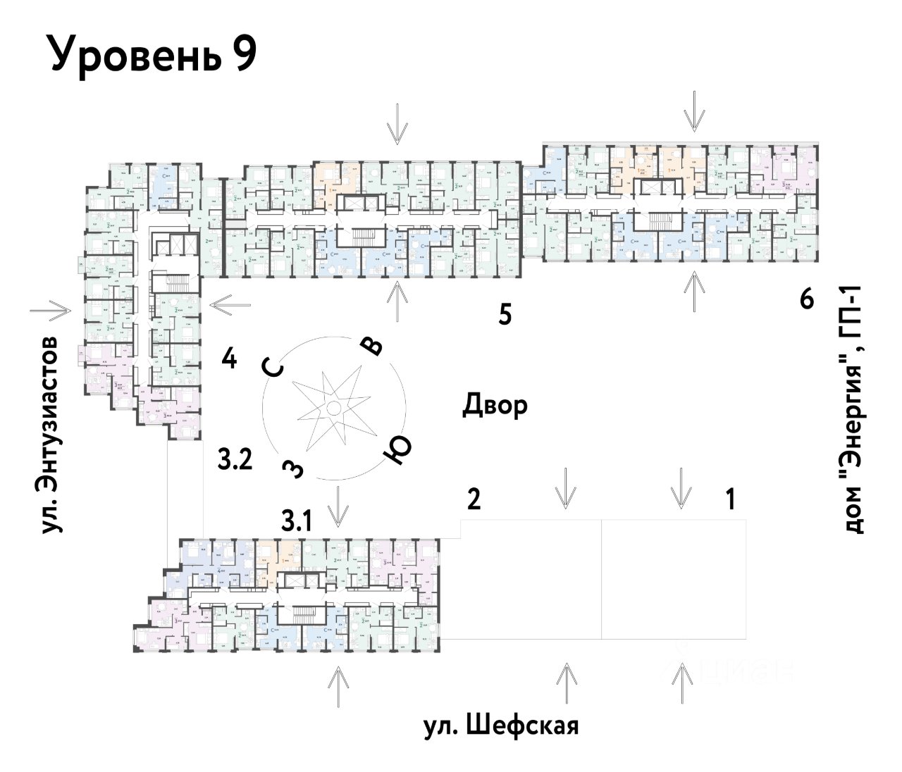1-к кв. Свердловская область, Екатеринбург ул. Шефская, 28А (31.14 м²)