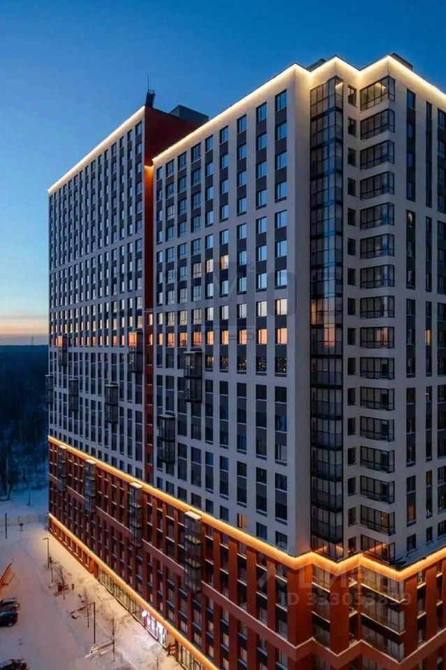 1-к кв. Свердловская область, Екатеринбург просп. Космонавтов, 91Г (44.19 м²)