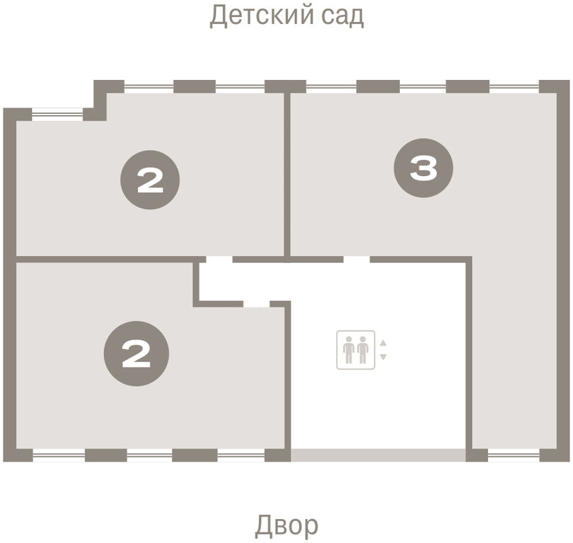 2-комнатная квартира: Екатеринбург, Торфяной переулок, 10 (52.6 м²)