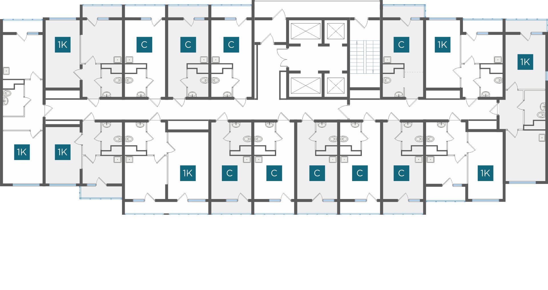 Студия Свердловская область, Екатеринбург ул. Бокарева (19.6 м²)