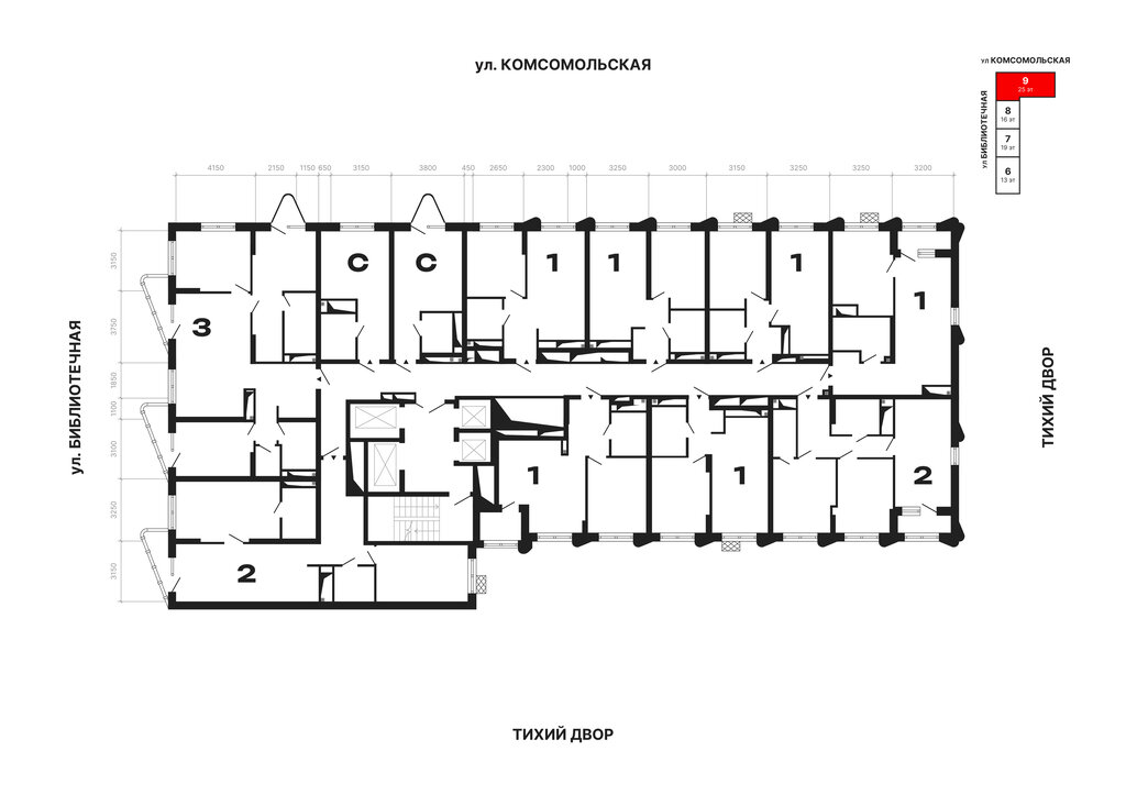 1-комнатная квартира: Екатеринбург, жилой район Втузгородок, ЖК Алиса (35.34 м²)