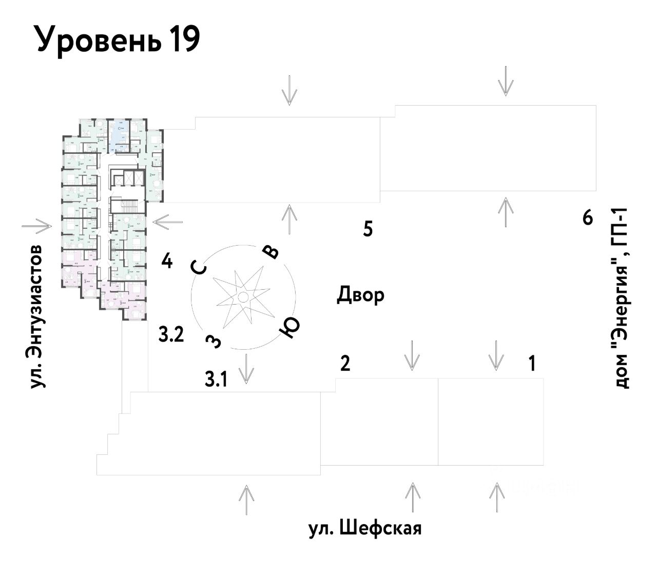 2-к кв. Свердловская область, Екатеринбург ул. Шефская, 28А (40.48 м²)