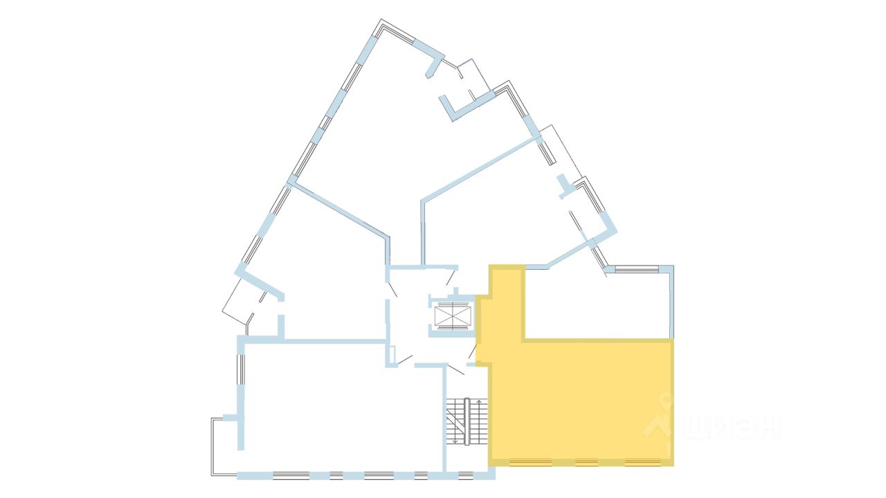 2-к кв. Свердловская область, Екатеринбург ул. Косотурская, 1В/2 (79.0 м²)