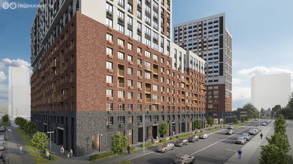 1-комнатная квартира: Екатеринбург, ЖК Соната Парк (40.54 м²)
