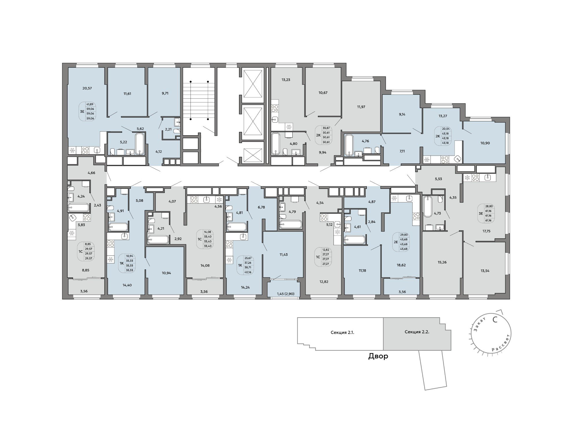 Студия Свердловская область, Екатеринбург Уралмаш жилрайон,  (27.27 м²)