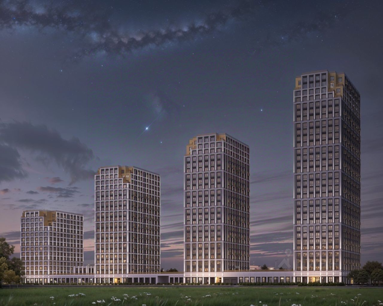 1-к кв. Свердловская область, Екатеринбург Пионерский жилрайон, Квартал Ауруум жилой комплекс (42.5 м²)