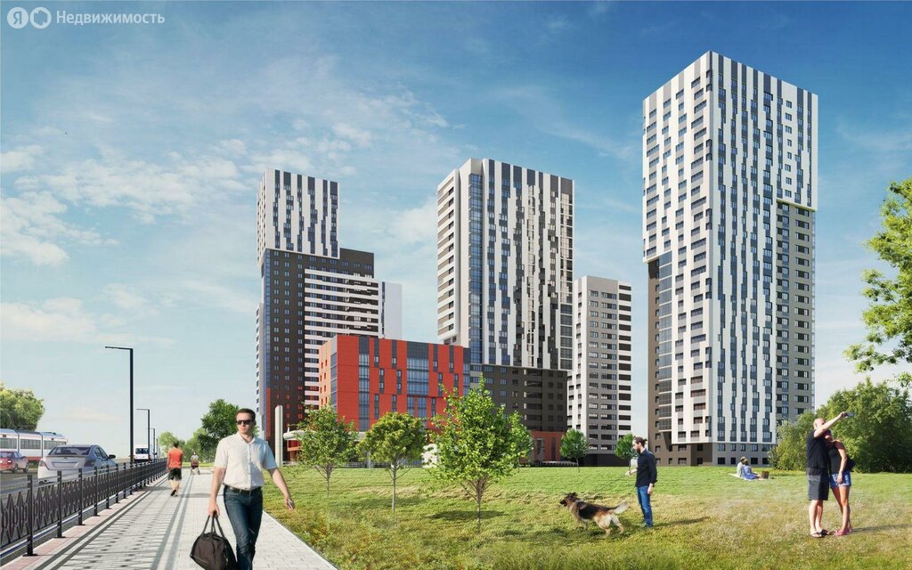 1-комнатная квартира: Екатеринбург, улица Владимира Высоцкого, 7/2 (48.22 м²)