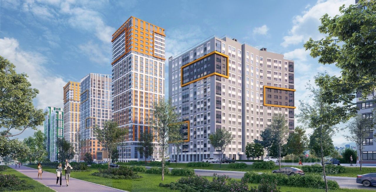 1-к кв. Свердловская область, Екатеринбург ул. Военного Флота, 4 (34.97 м²)