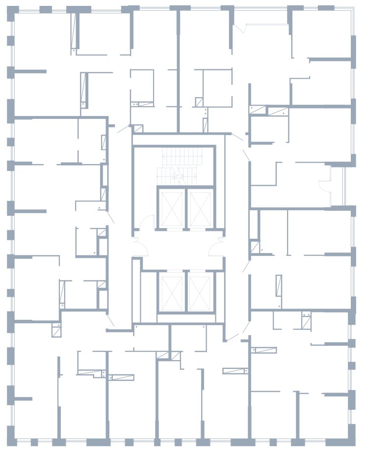 2-к кв. Свердловская область, Екатеринбург тракт Сибирский, 24Д (42.3 м²)