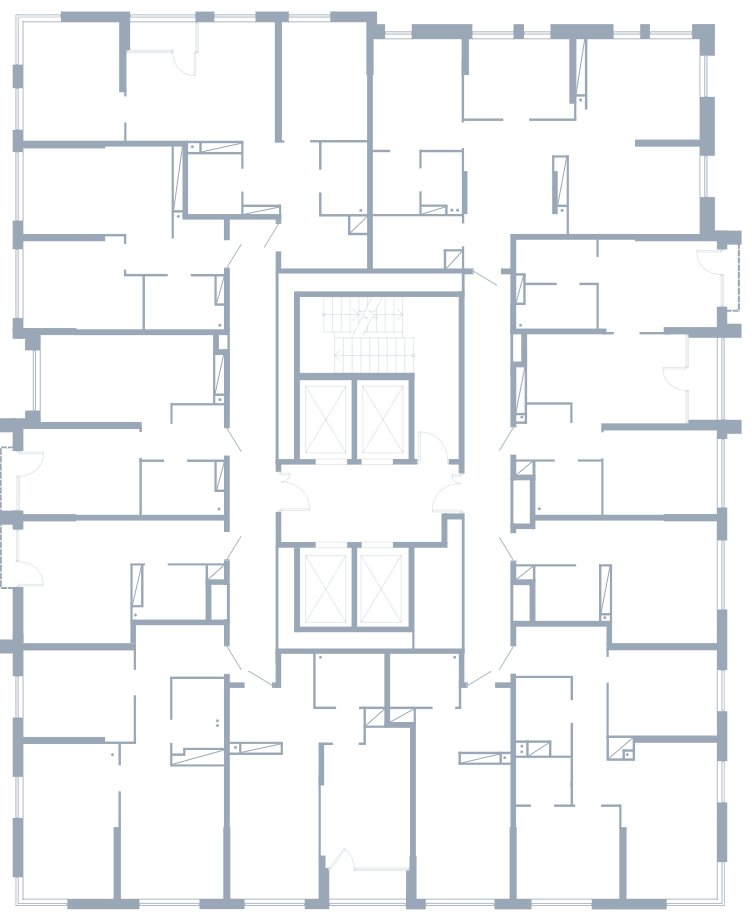 3-к кв. Свердловская область, Екатеринбург тракт Сибирский, 24Д (65.13 м²)