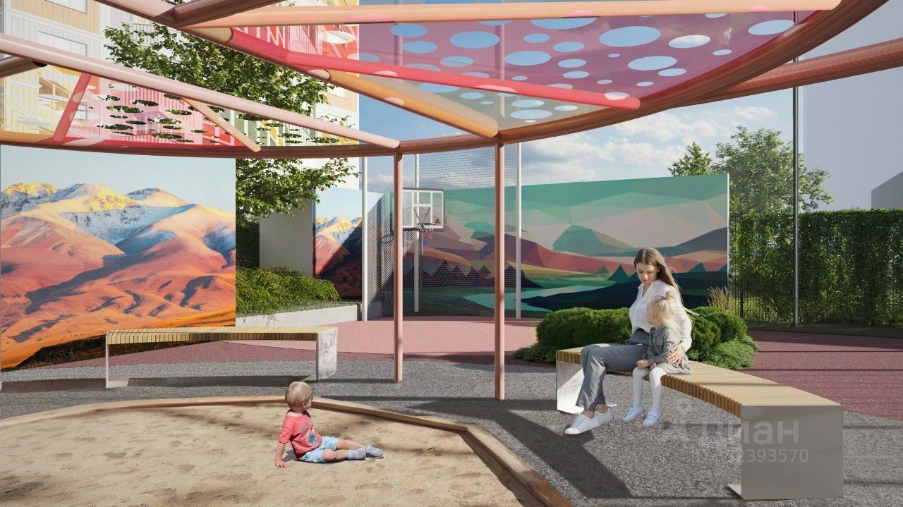 Студия Свердловская область, Екатеринбург ул. Вилонова (31.63 м²)