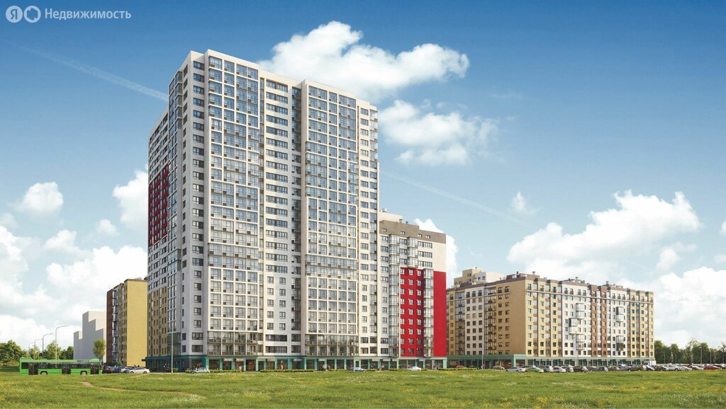 Квартира-студия: Екатеринбург, микрорайон Широкая Речка (24.8 м²)