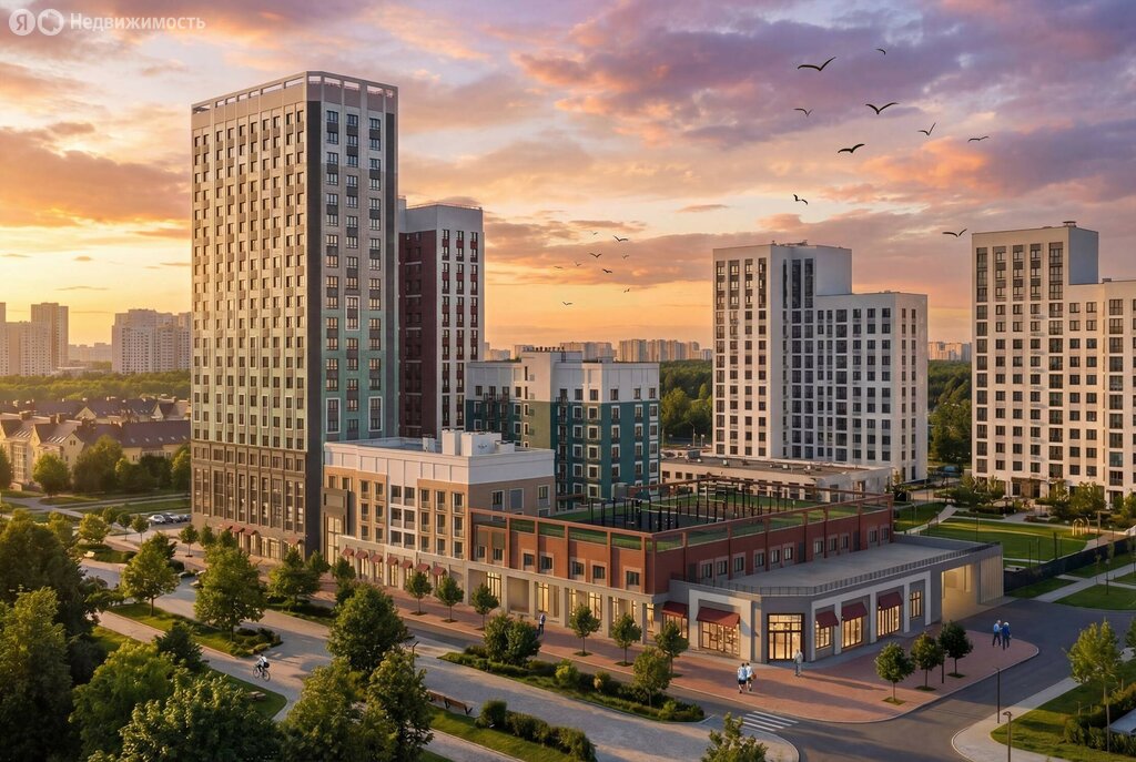 2-комнатная квартира: Екатеринбург, микрорайон Академический, 4-й квартал (55.86 м²)