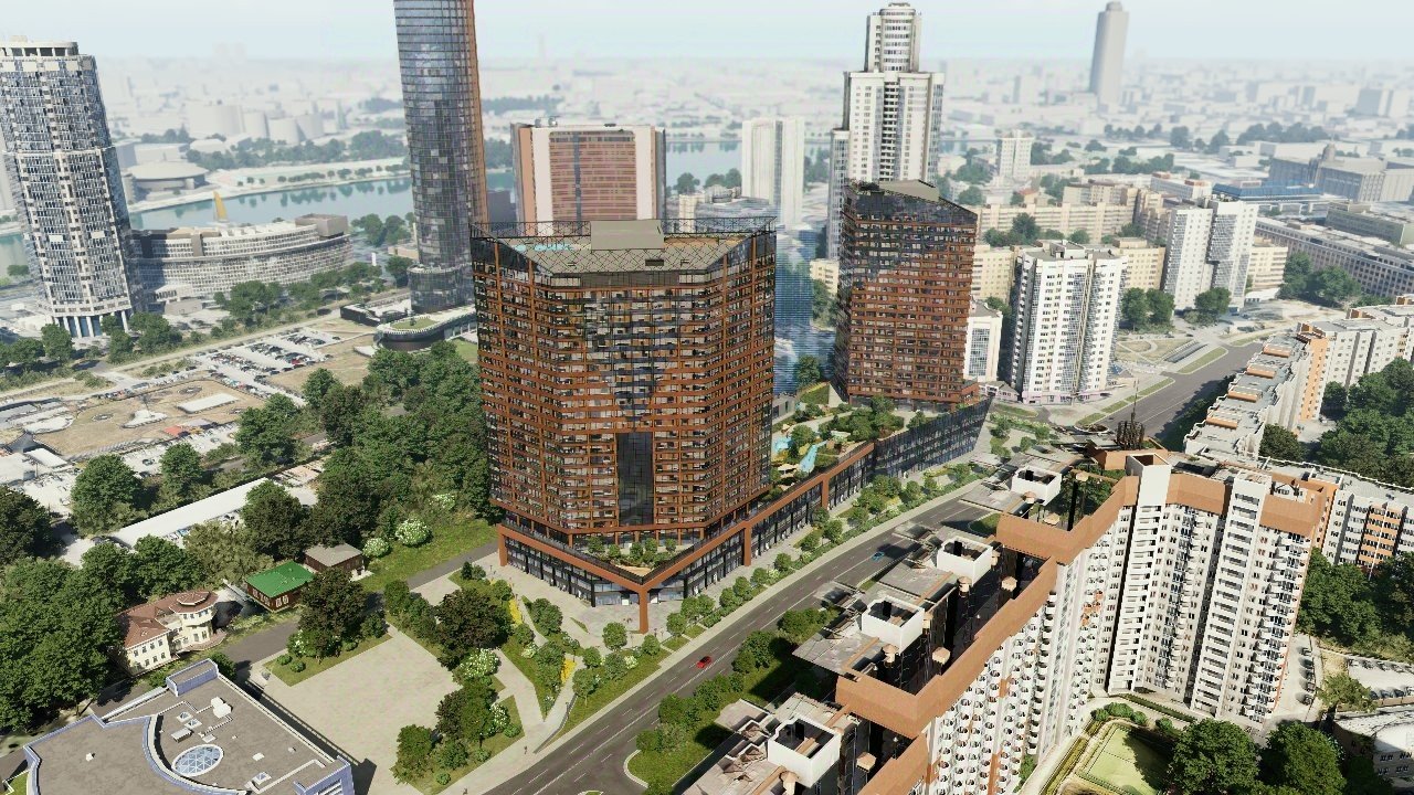 1-к кв. Свердловская область, Екатеринбург ул. Маршала Жукова, 16 (56.76 м²)