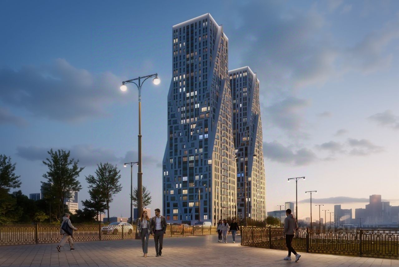 Студия Свердловская область, Екатеринбург ул. Репина, 24 (44.9 м²)
