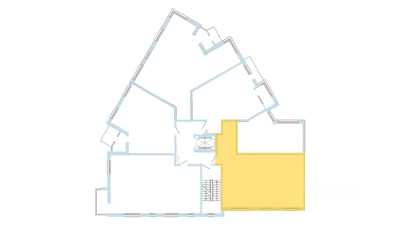 2-к кв. Свердловская область, Екатеринбург ул. Косотурская, 1В/2 (79.0 м²)