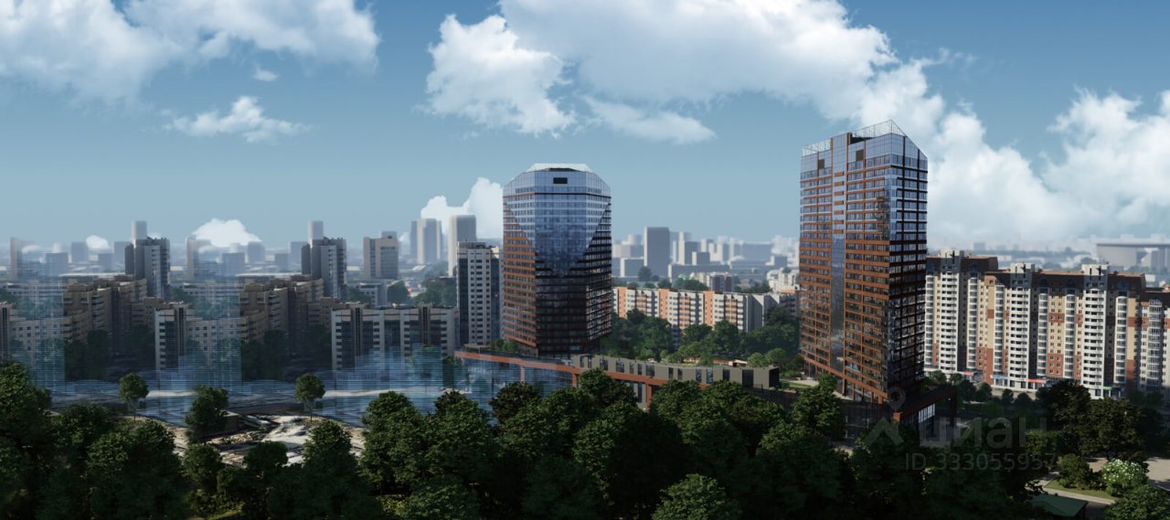 2-к кв. Свердловская область, Екатеринбург ул. Маршала Жукова, 16 (52.92 м²)