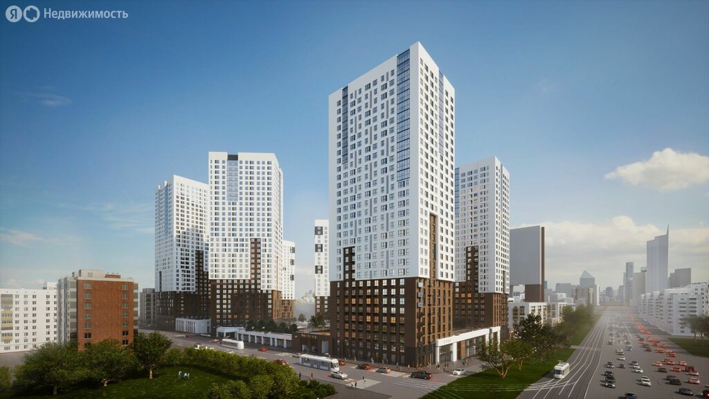 3-комнатная квартира: Екатеринбург, улица Азина, 16/1 (88.3 м²)